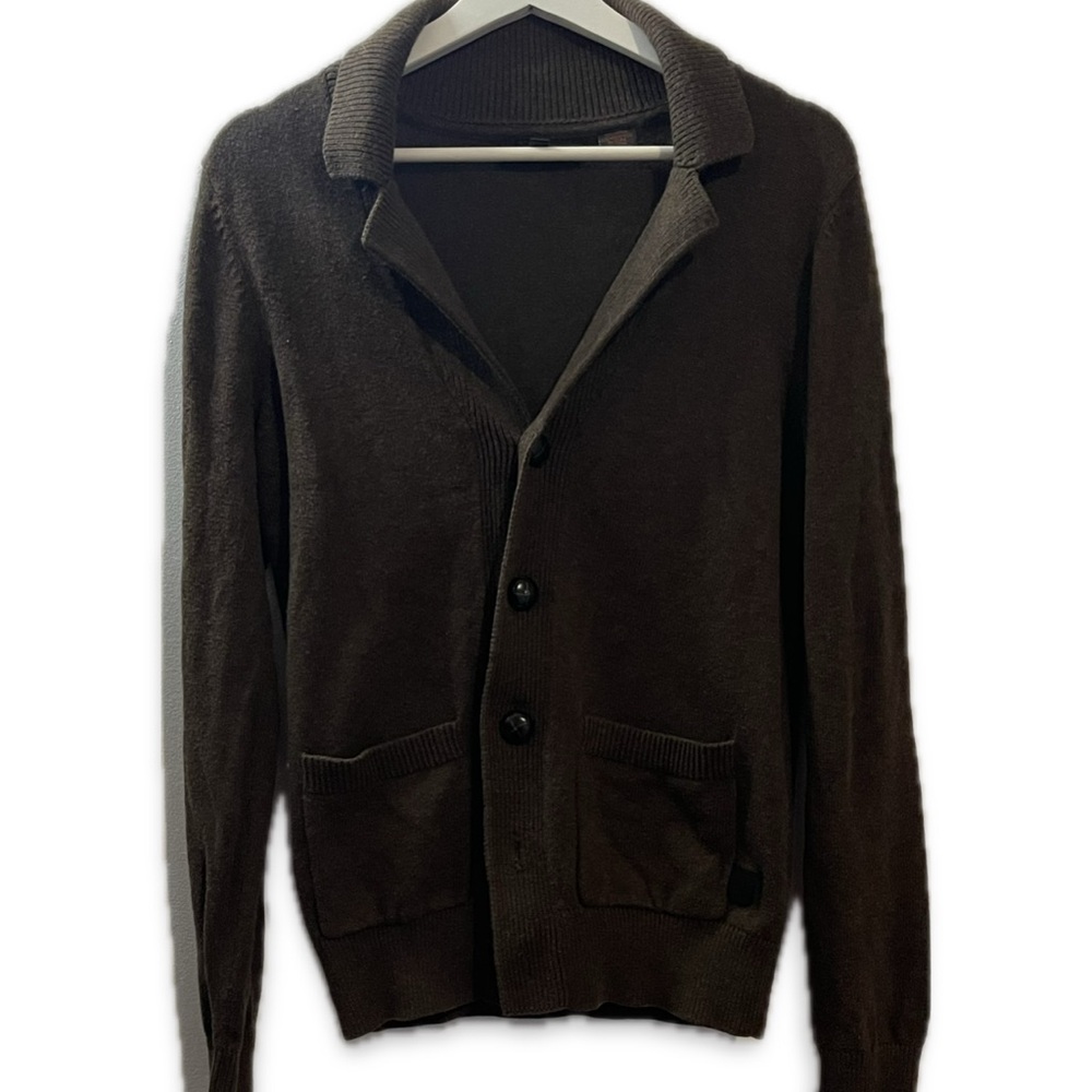 Ben Sherman Men's Brown Sweater Size XS